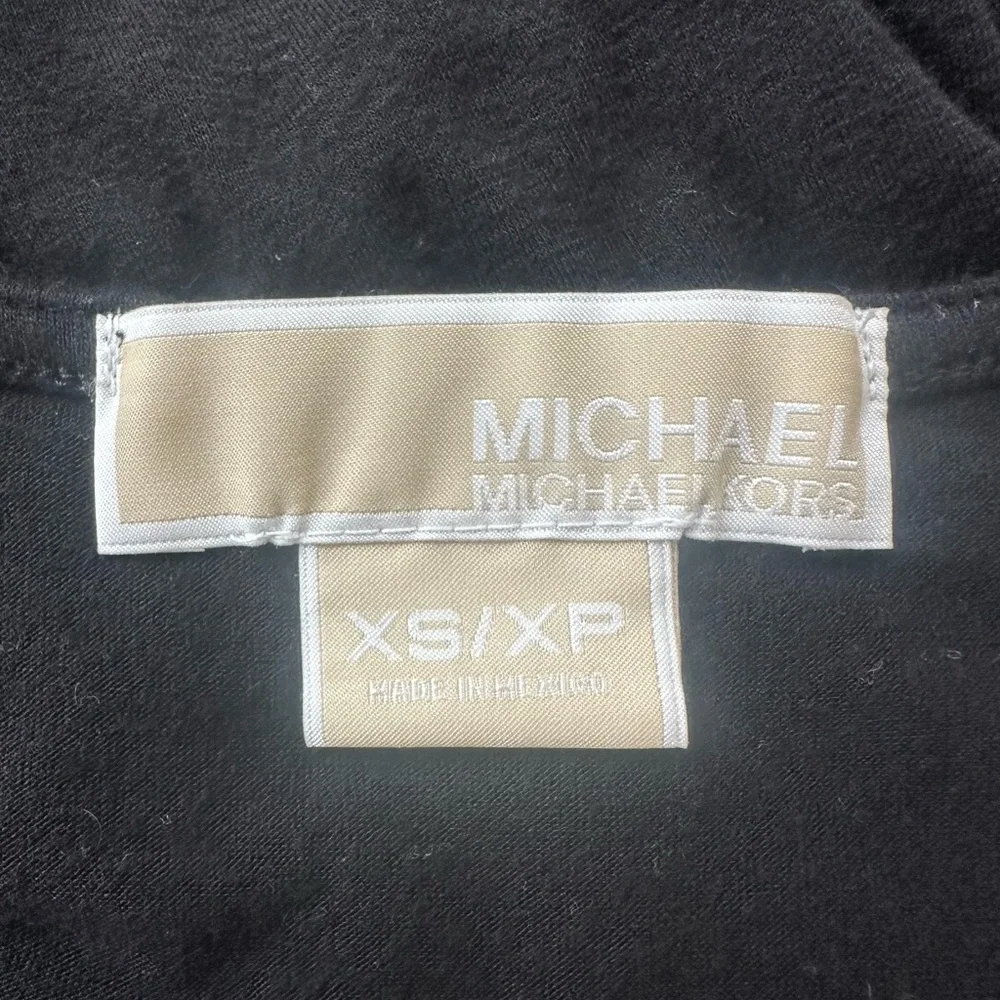 Michael Kors Black‎ Empire Waist Jersey Dress, Size XS, MSRP $128 - Picture 4 of 6